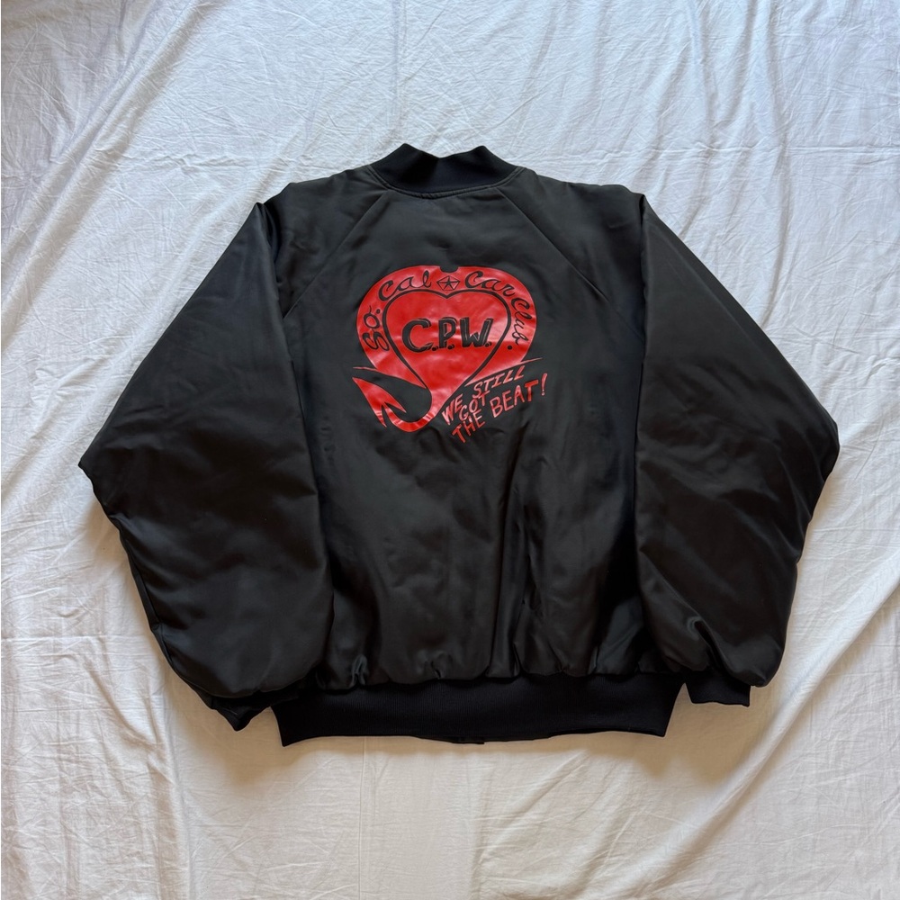 So Cal Car Club button up bomber jacket Mens XL